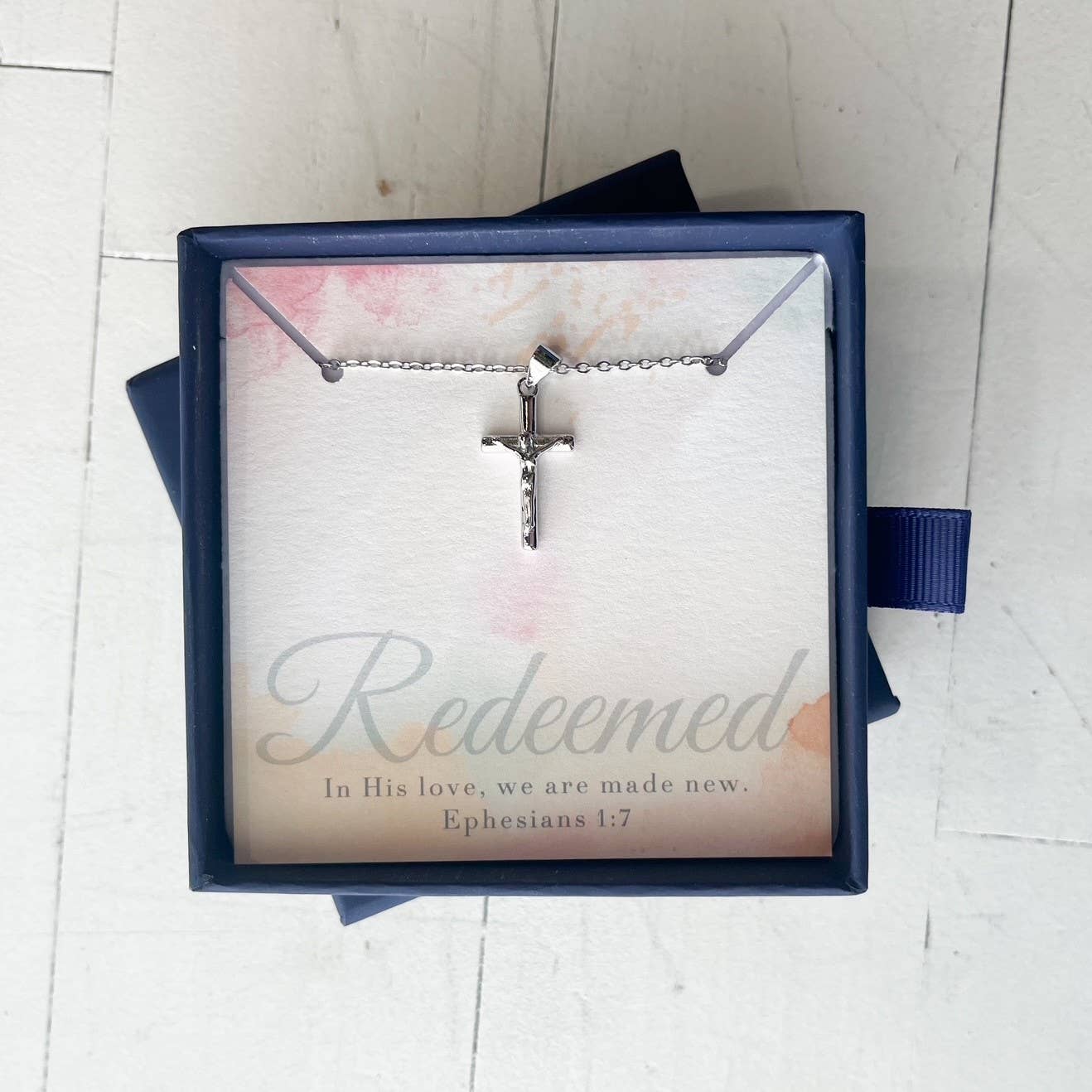 Redeemed Necklace, Silver