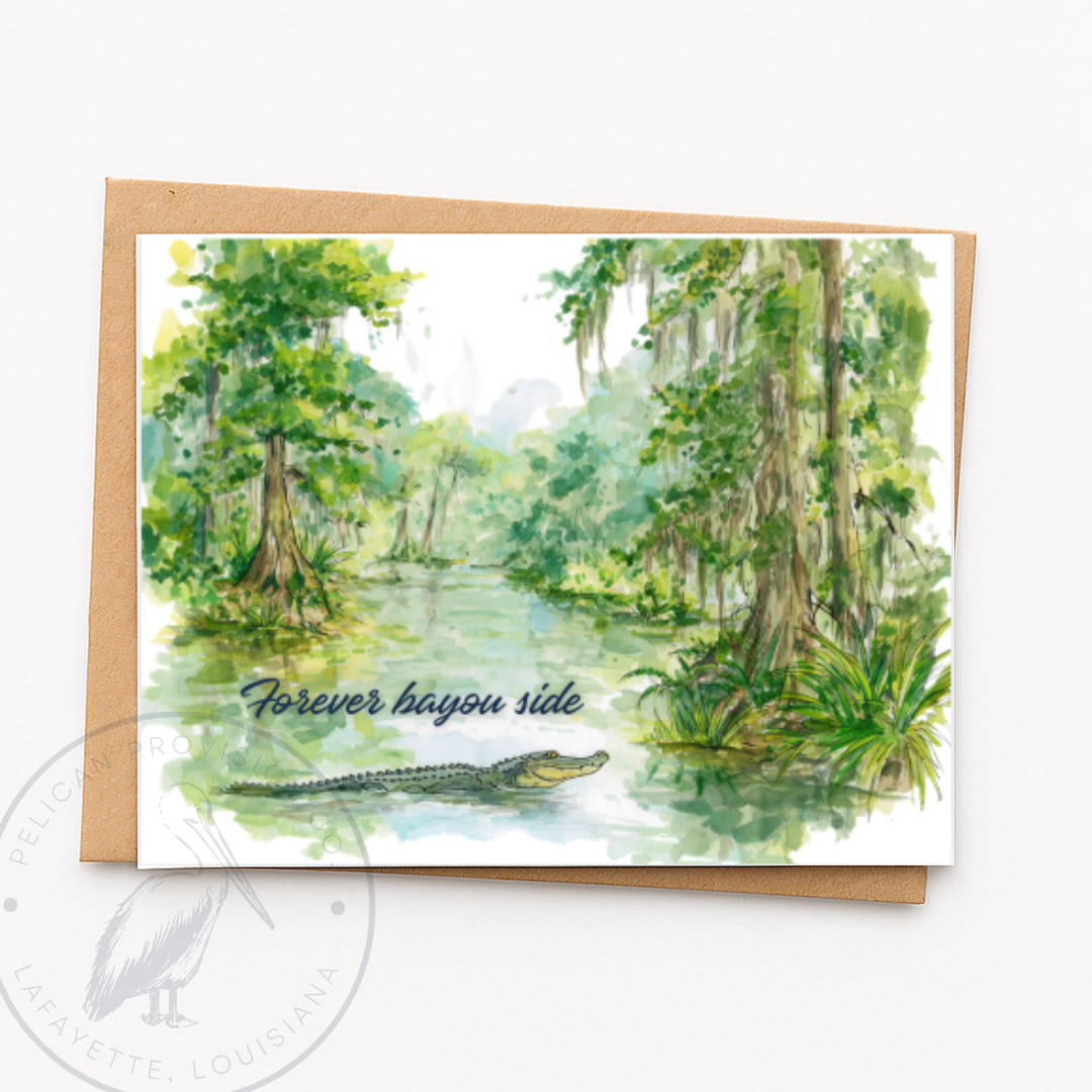 Bayou Side Greeting Card