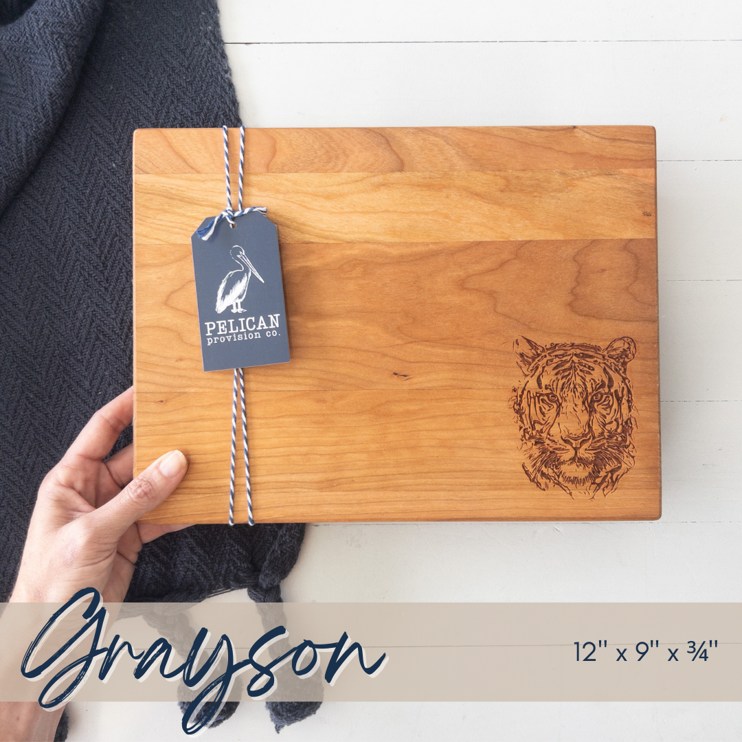 Tiger Cutting Board