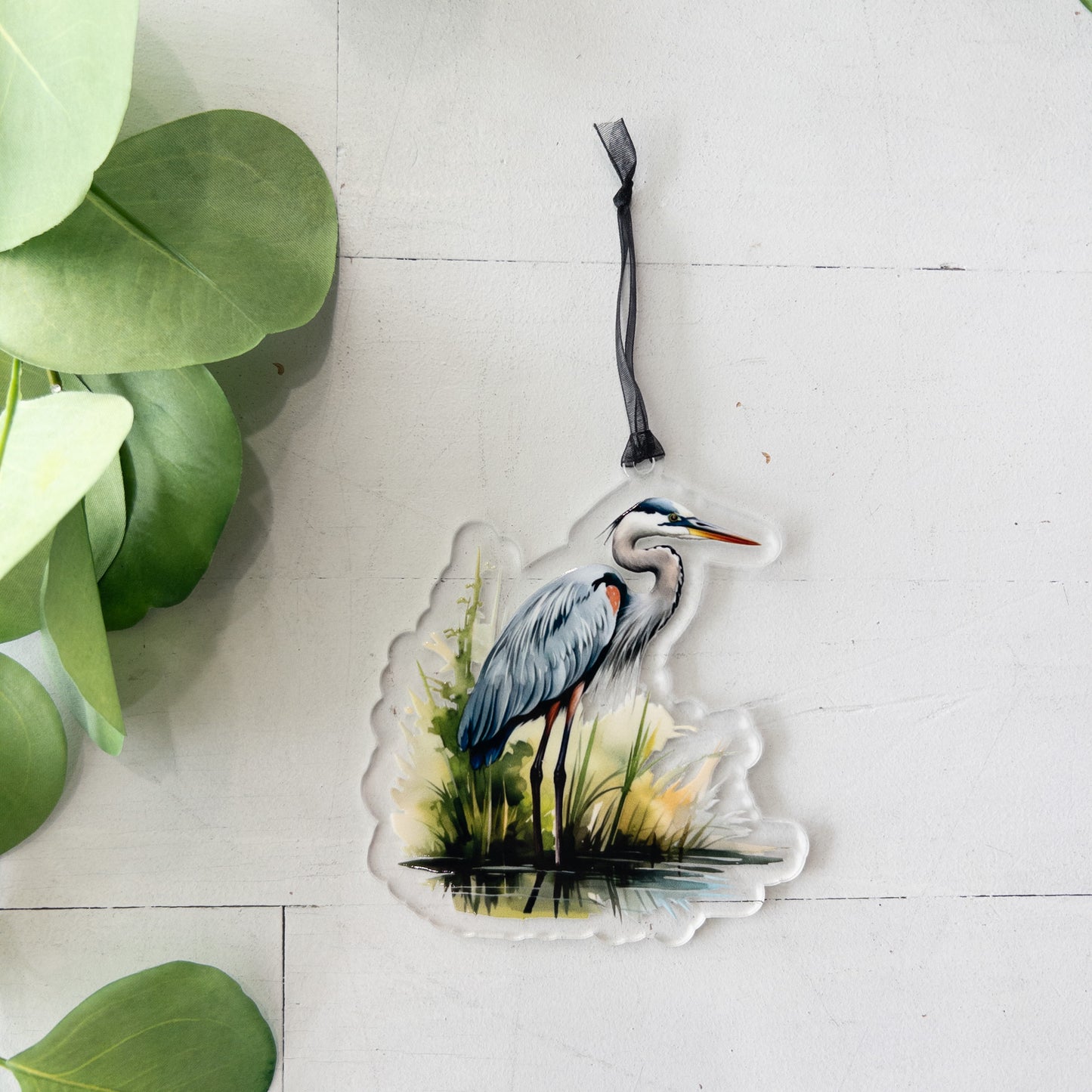 Blue Heron Ornament