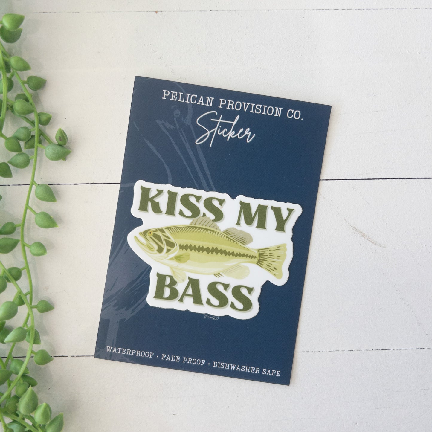 Kiss My Bass Sticker