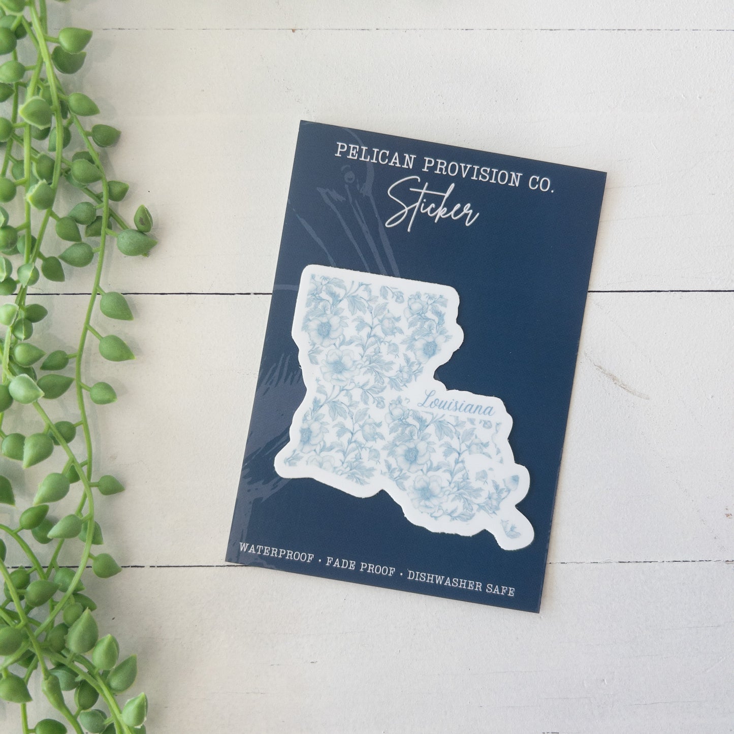 State In Bloom, Louisiana Sticker