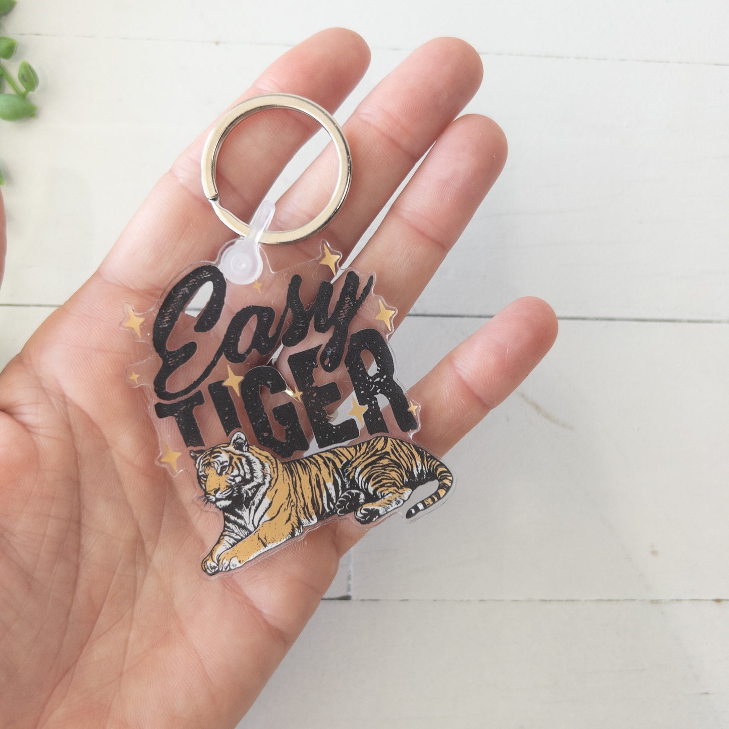 Easy Tiger Keychain