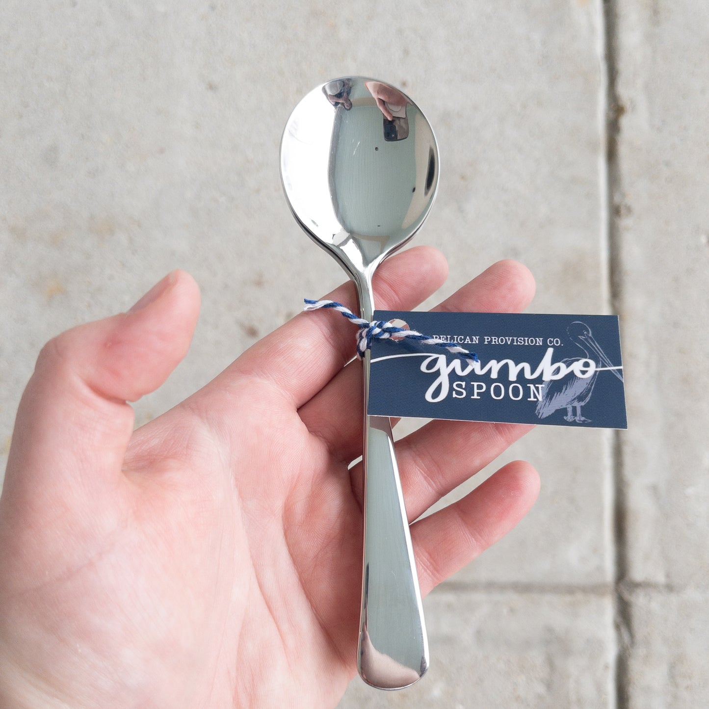 Gumbo Spoons, {Plain} Set of 2