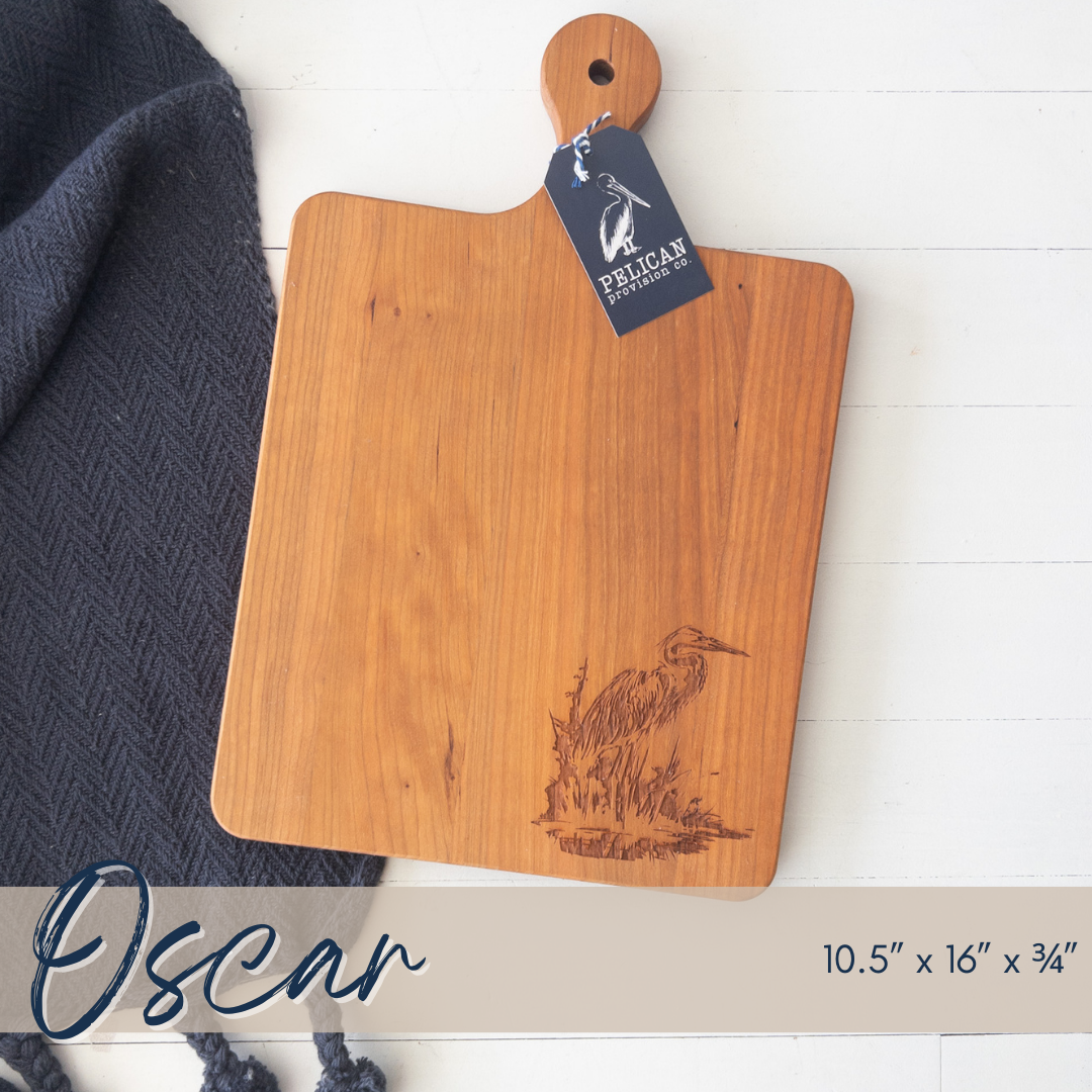 Heron Cutting Board