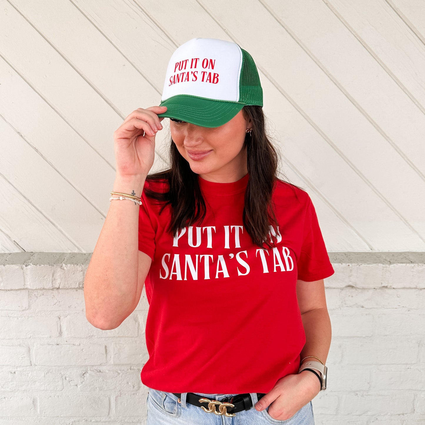 Santa's Tab Trucker Hat