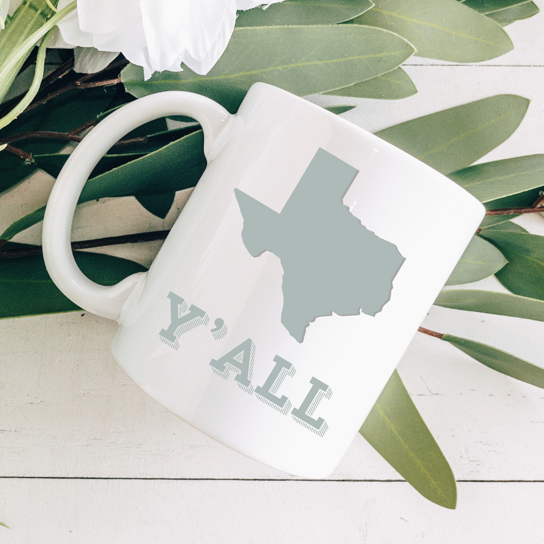 Texas Y'all Coffee Mug