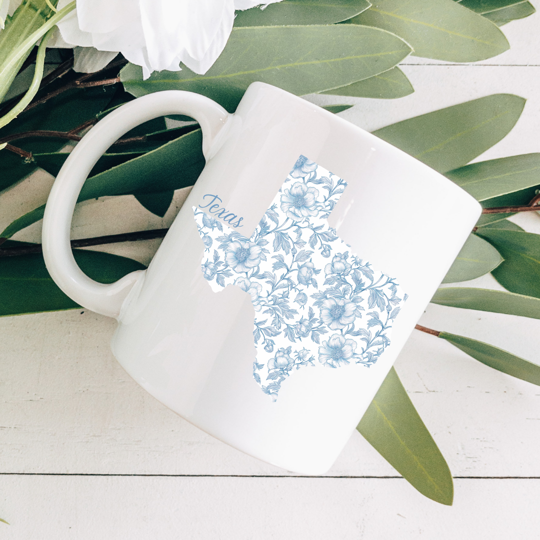 State In Bloom, Texas Coffee Mug