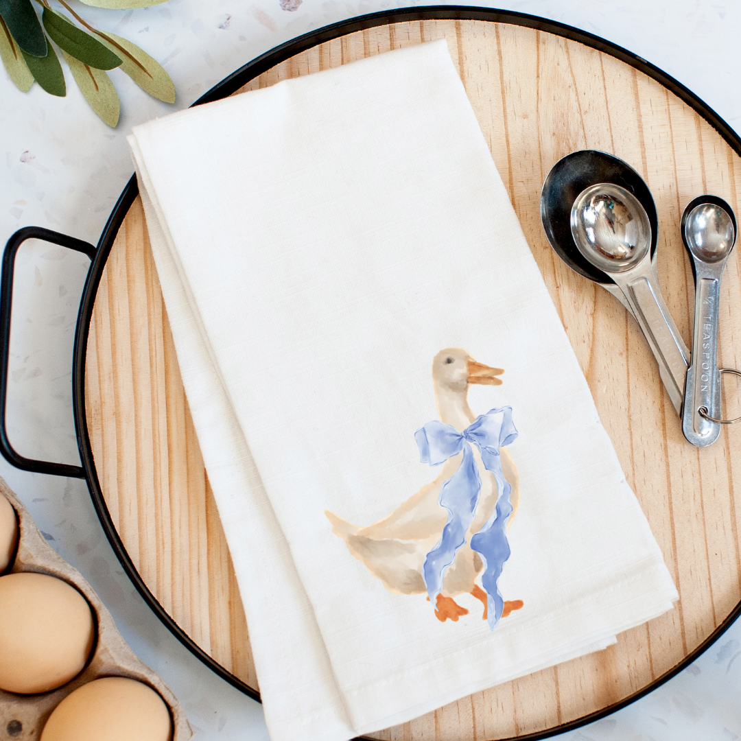 Spring Goose Kitchen Towel