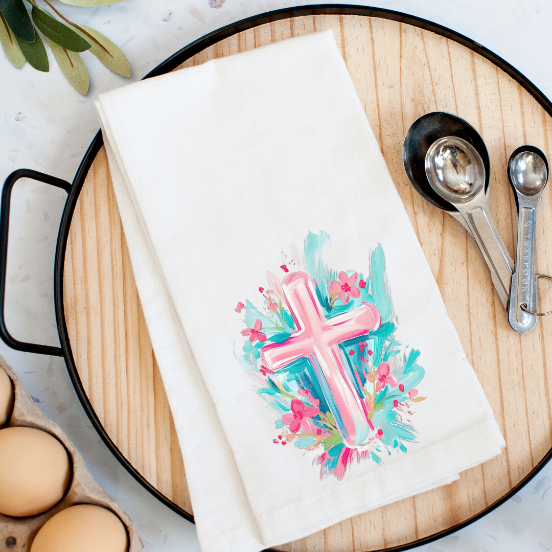 Glory Cross Kitchen Towel