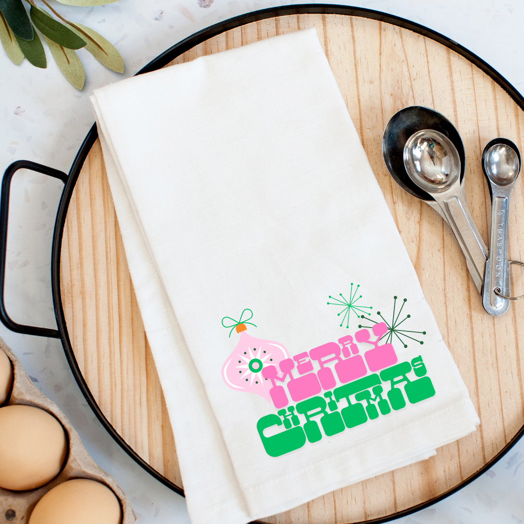 Bright Christmas Kitchen Towel