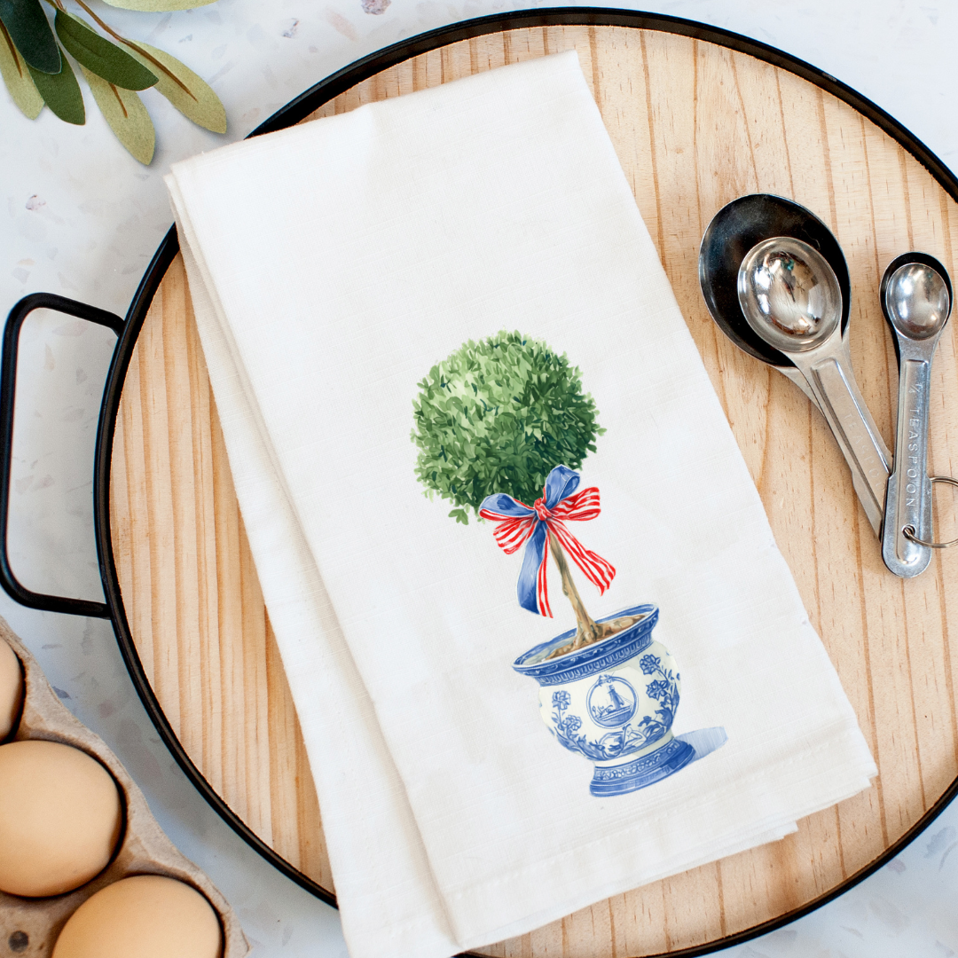 American Topiary Kitchen Towel