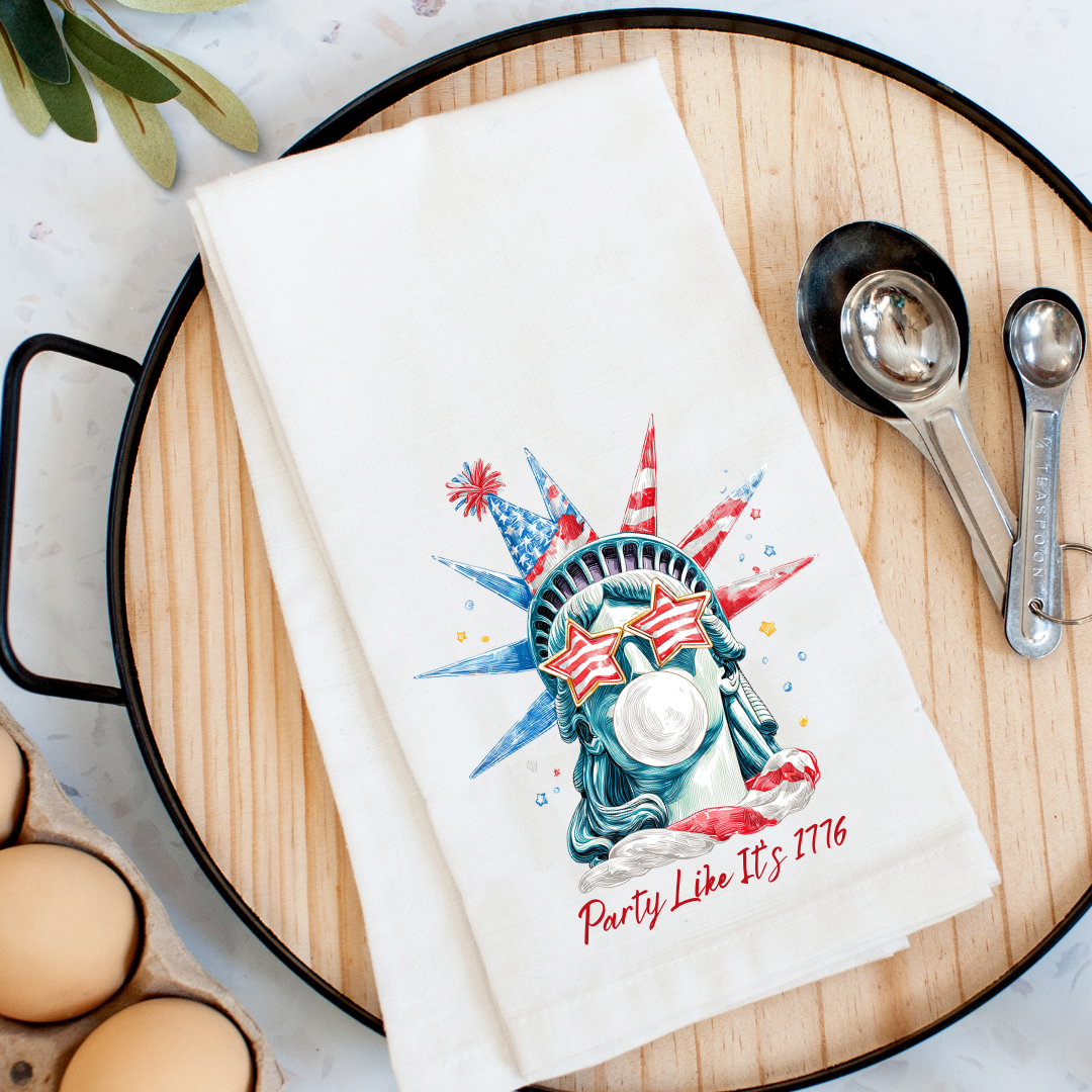 Party Like It's 1776 Kitchen Towel
