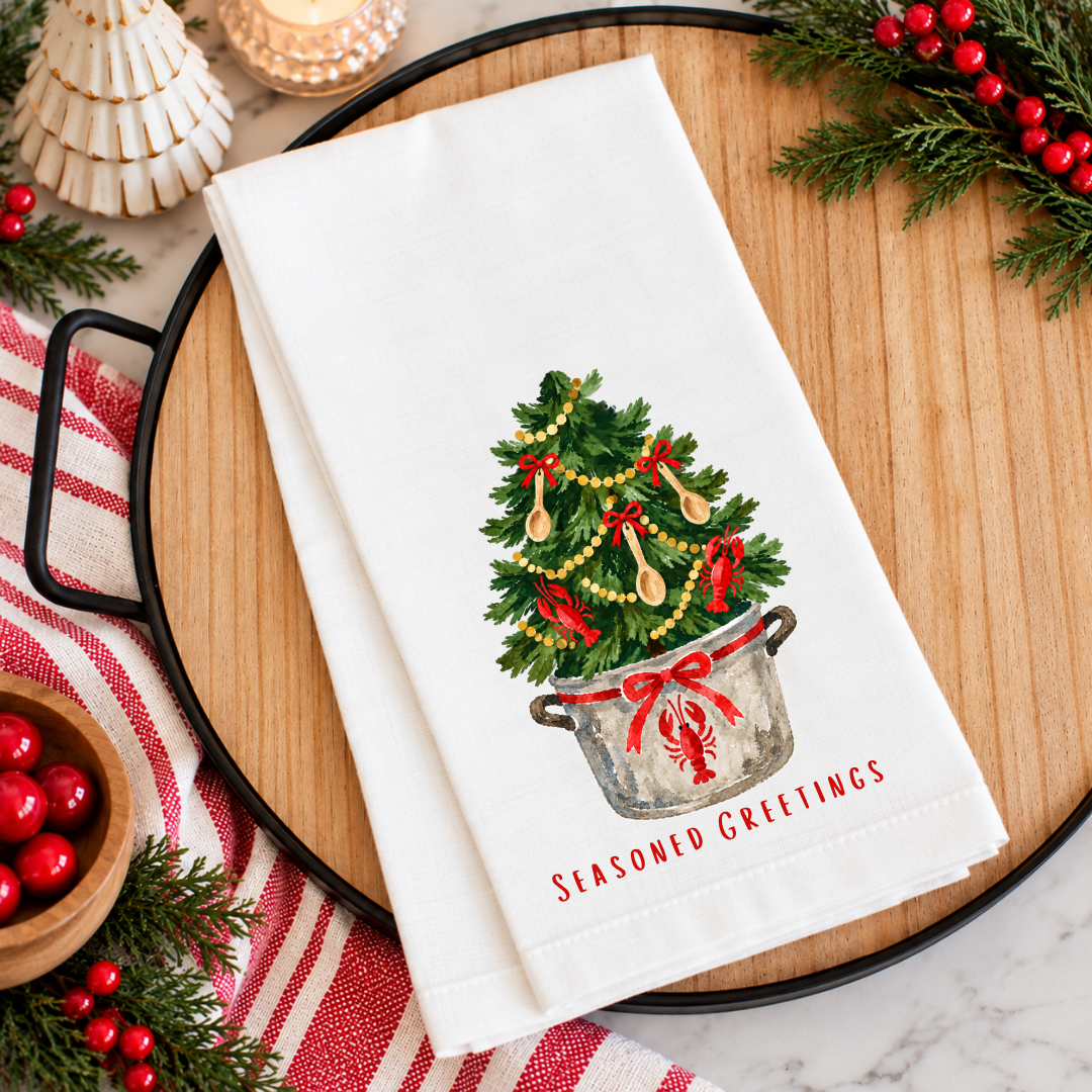 Seasoned Greetings Kitchen Towel