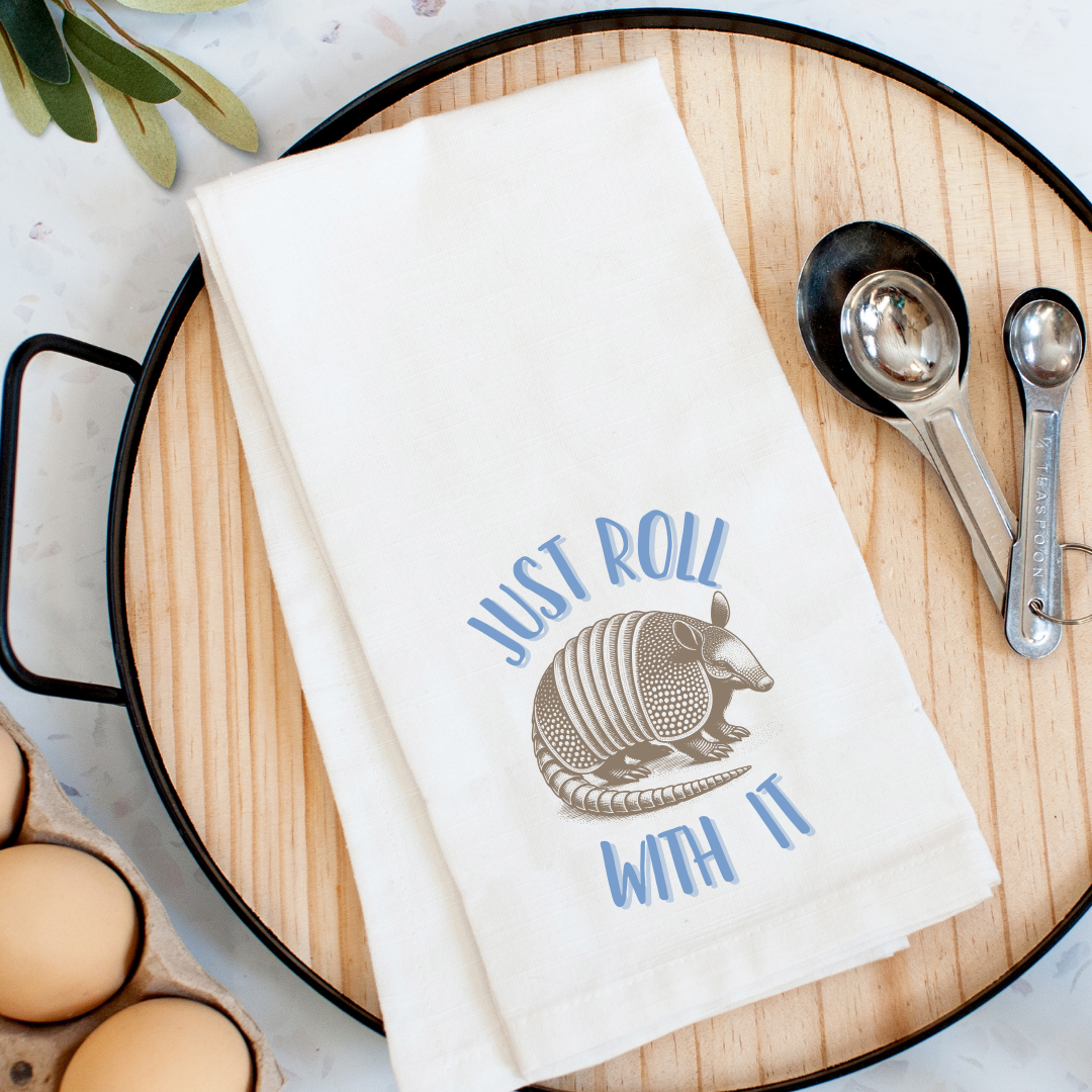 Armadillo Roll With It Kitchen Towel
