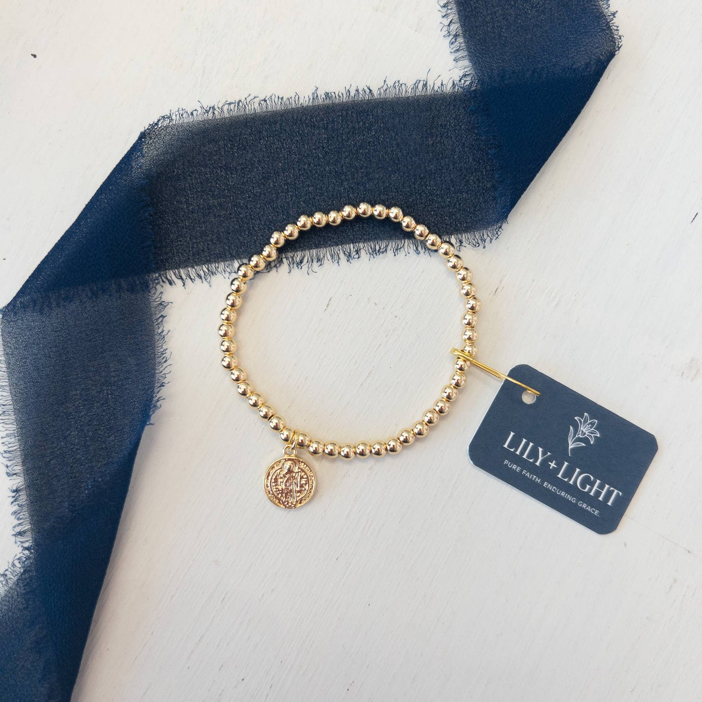 Shield of Faith {Drop} Bracelet