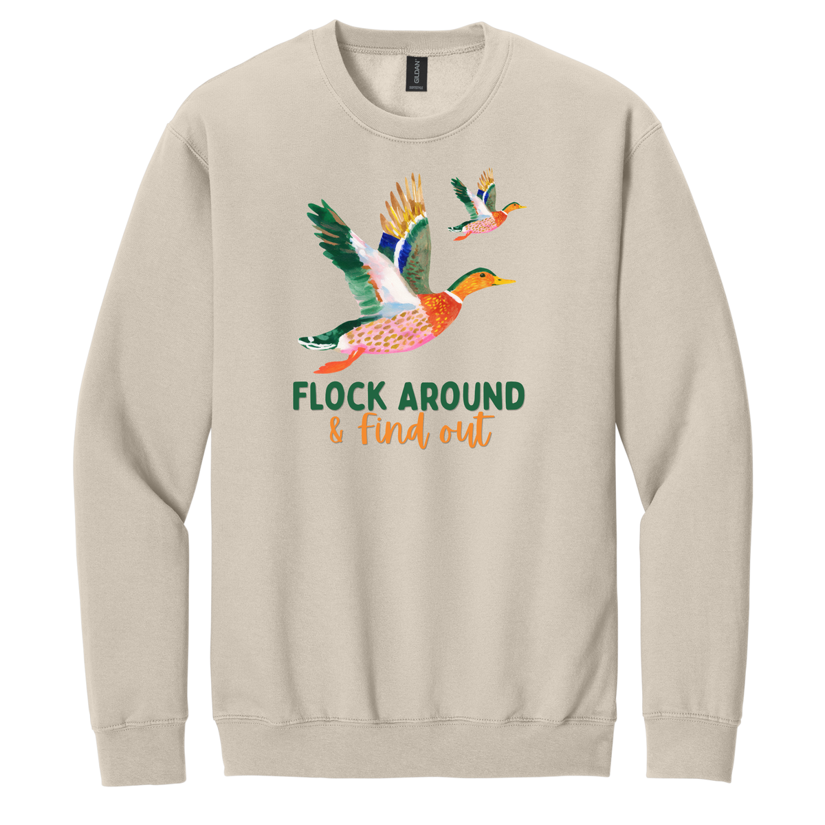 Mallard Duck Flock Sweatshirt