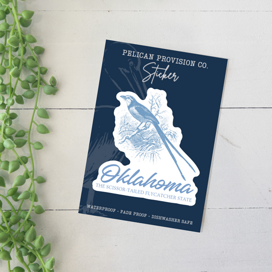 Scissor Tail Oklahoma Sticker