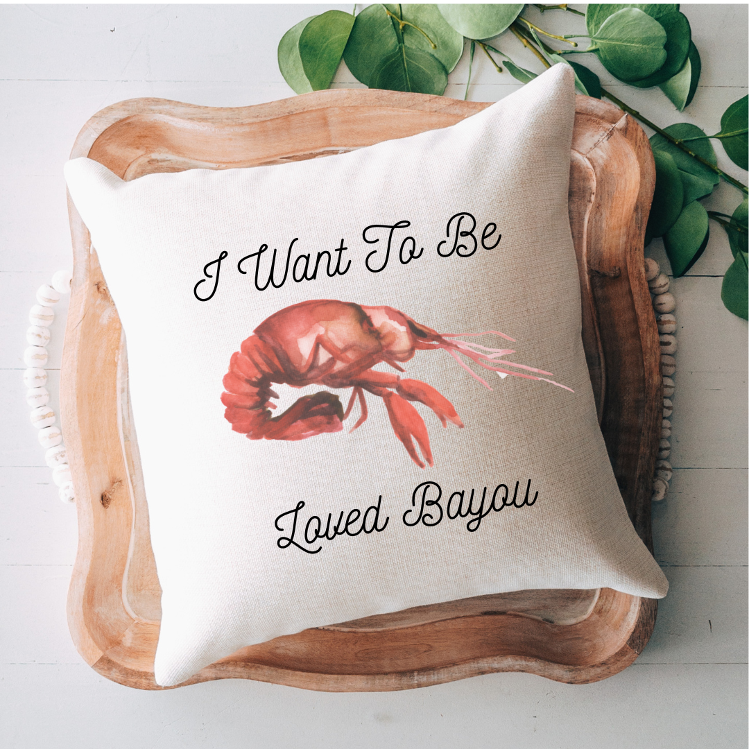 Loved Bayou Pillow