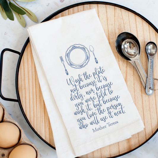 Mother Teresa Kitchen Towel