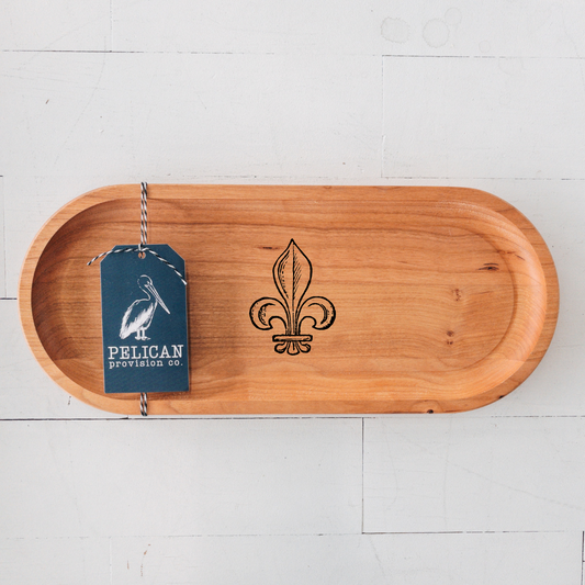 Fleur De Lis Valet Tray