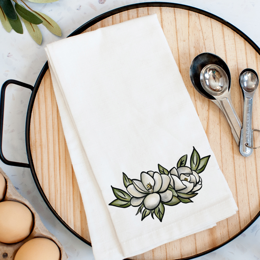 Magnolia, Plain Kitchen Towel