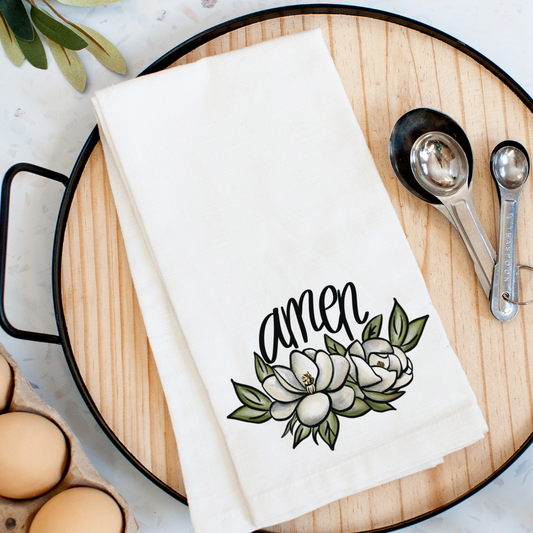 Magnolia, Amen Kitchen Towel