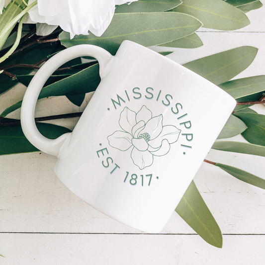 State Flower, MS Coffee Mug