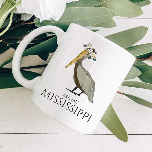 Pelican, MS Coffee Mug