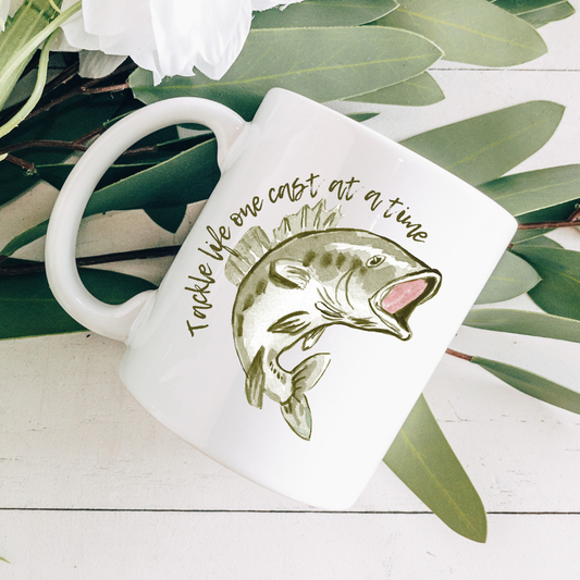 One Cast at a Time Coffee Mug