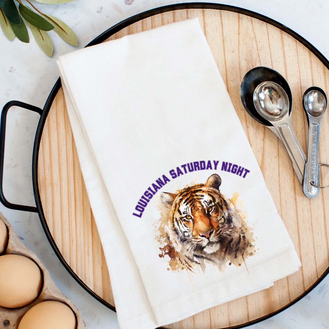 Louisiana Saturday Night Kitchen Towel