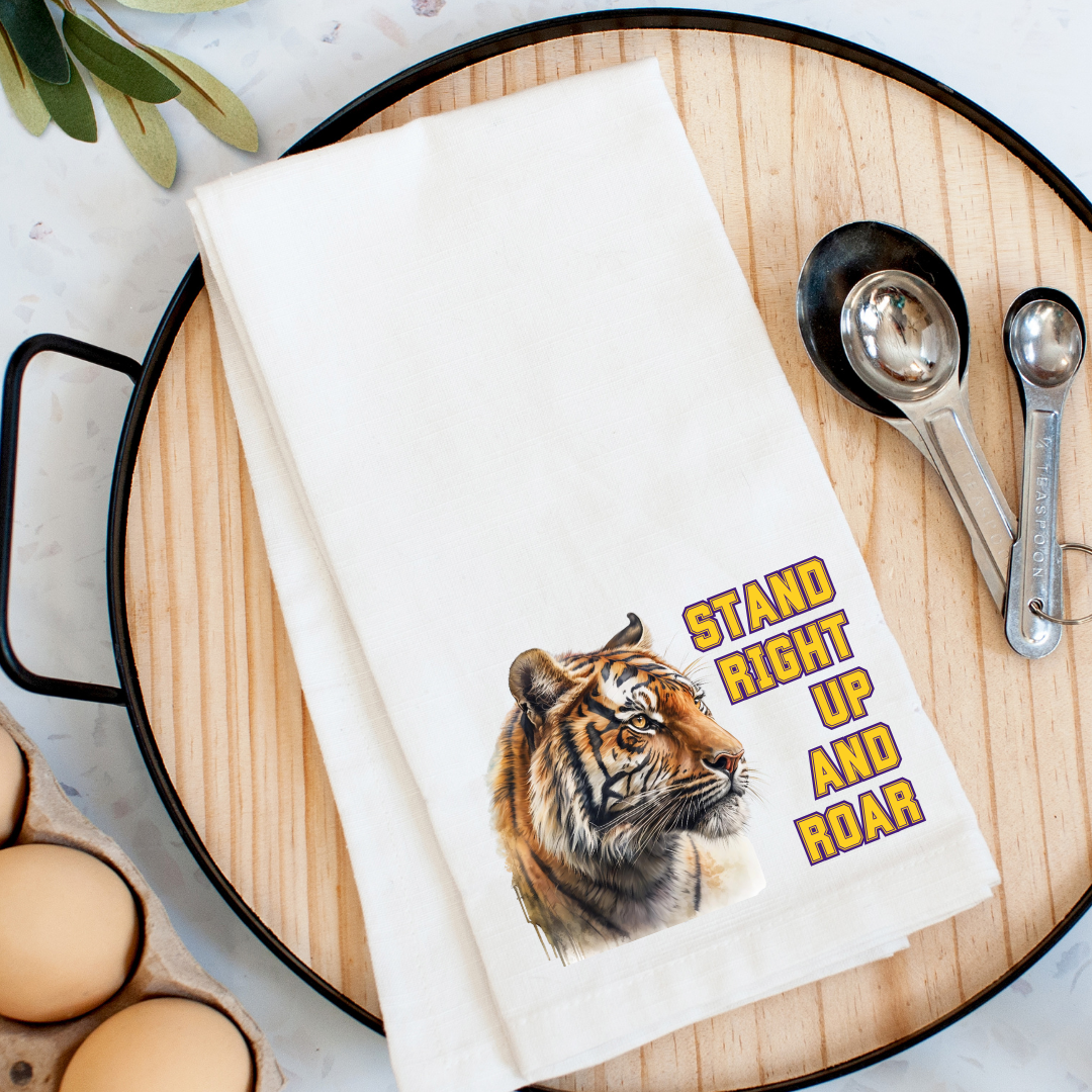 Roar Tiger Kitchen Towel