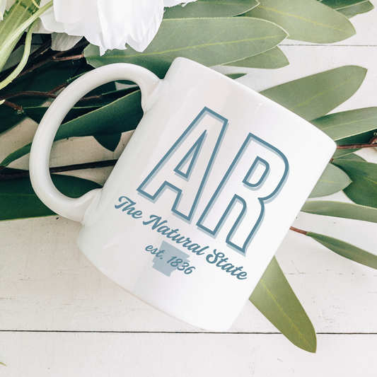 Arkansas, The Natural State Coffee Mug