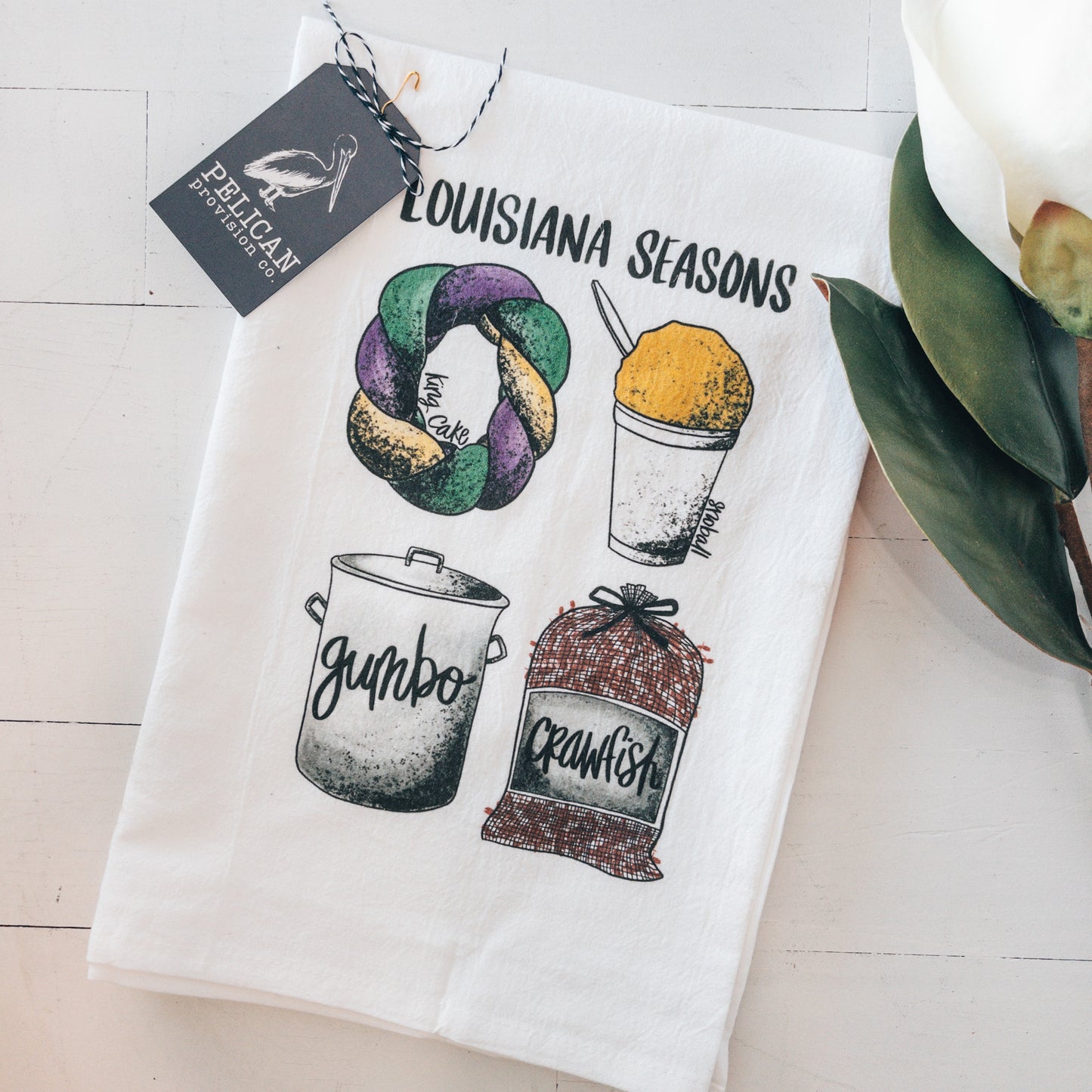 Louisiana Seasons Kitchen Towel