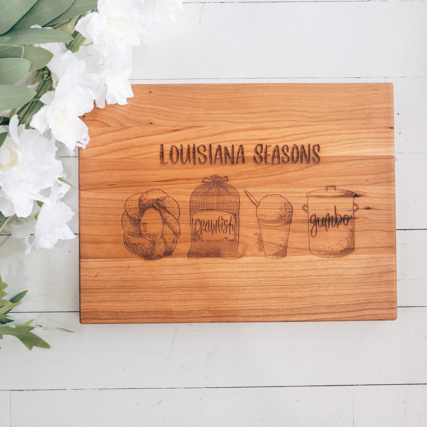 Louisiana Seasons Cutting Board