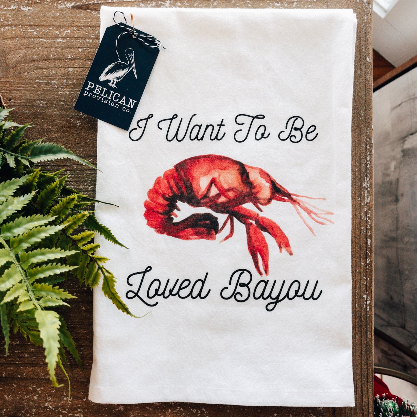 Loved Bayou Kitchen Towel