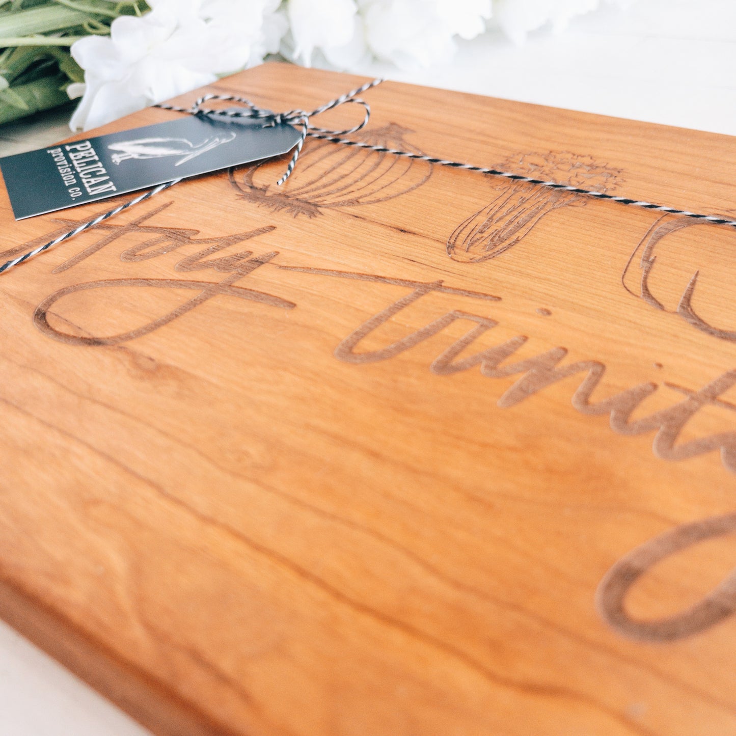 Holy Trinity Cutting Board