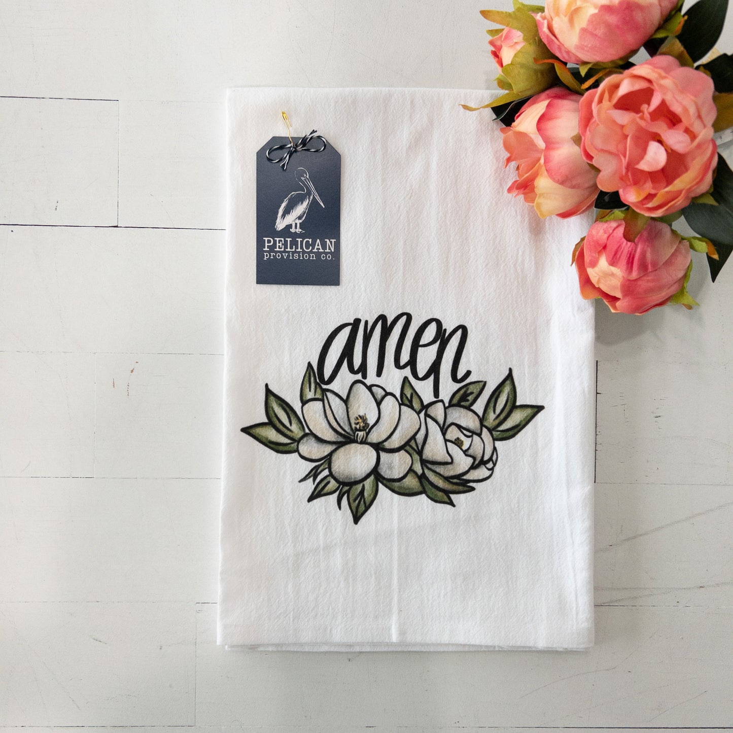 Magnolia, Amen Kitchen Towel