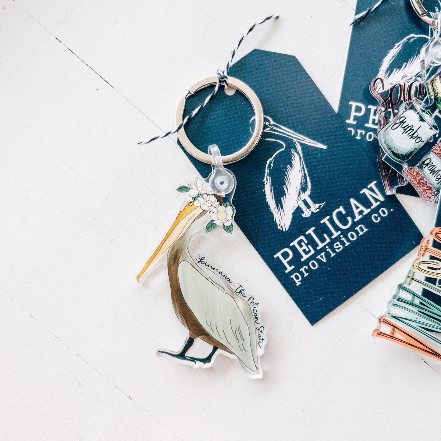 Pelican Keychain