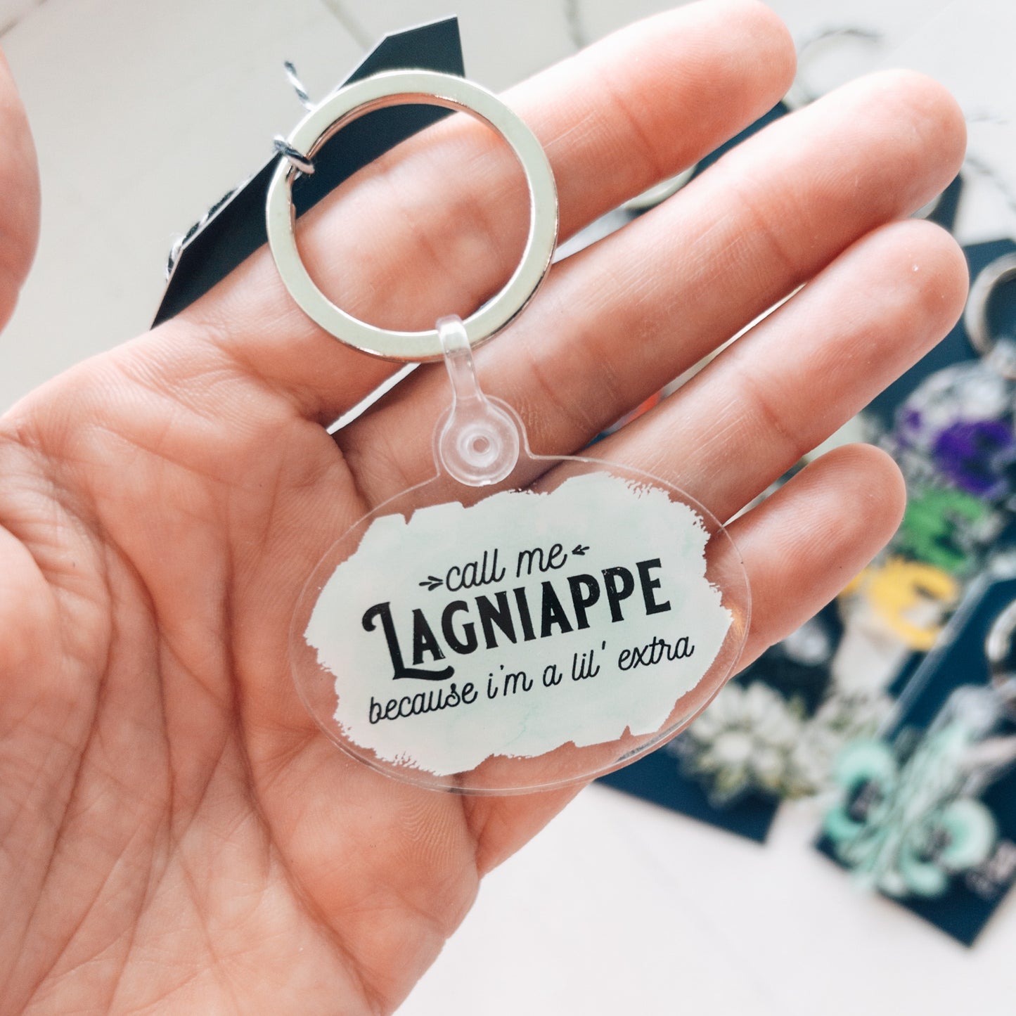 Lagniappe Keychain