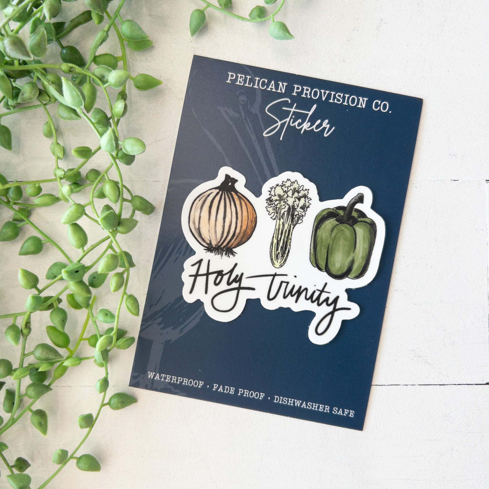Holy Trinity Sticker – Pelican Provision Co.