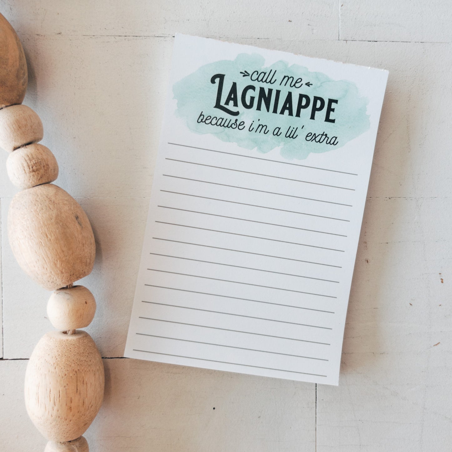 Lagniappe Notepad