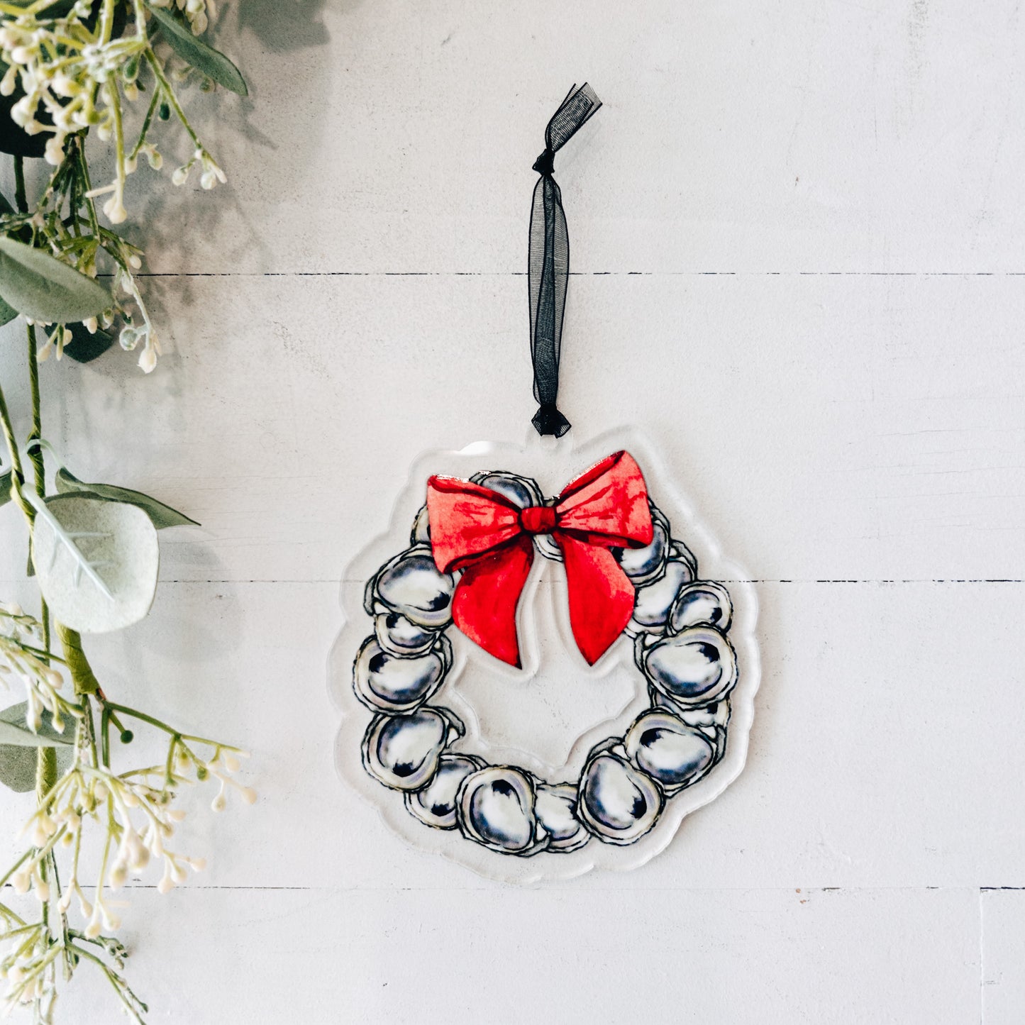 Oyster Wreath Ornament