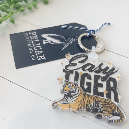 Easy Tiger Keychain
