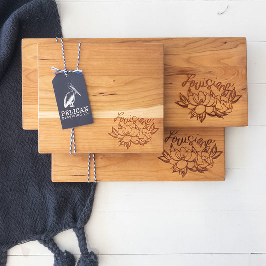 Magnolia, Louisiana Cutting Board