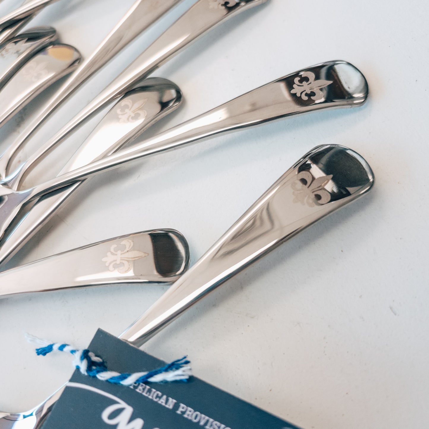 Gumbo Spoons, {Fleur de Lis} Set of 2