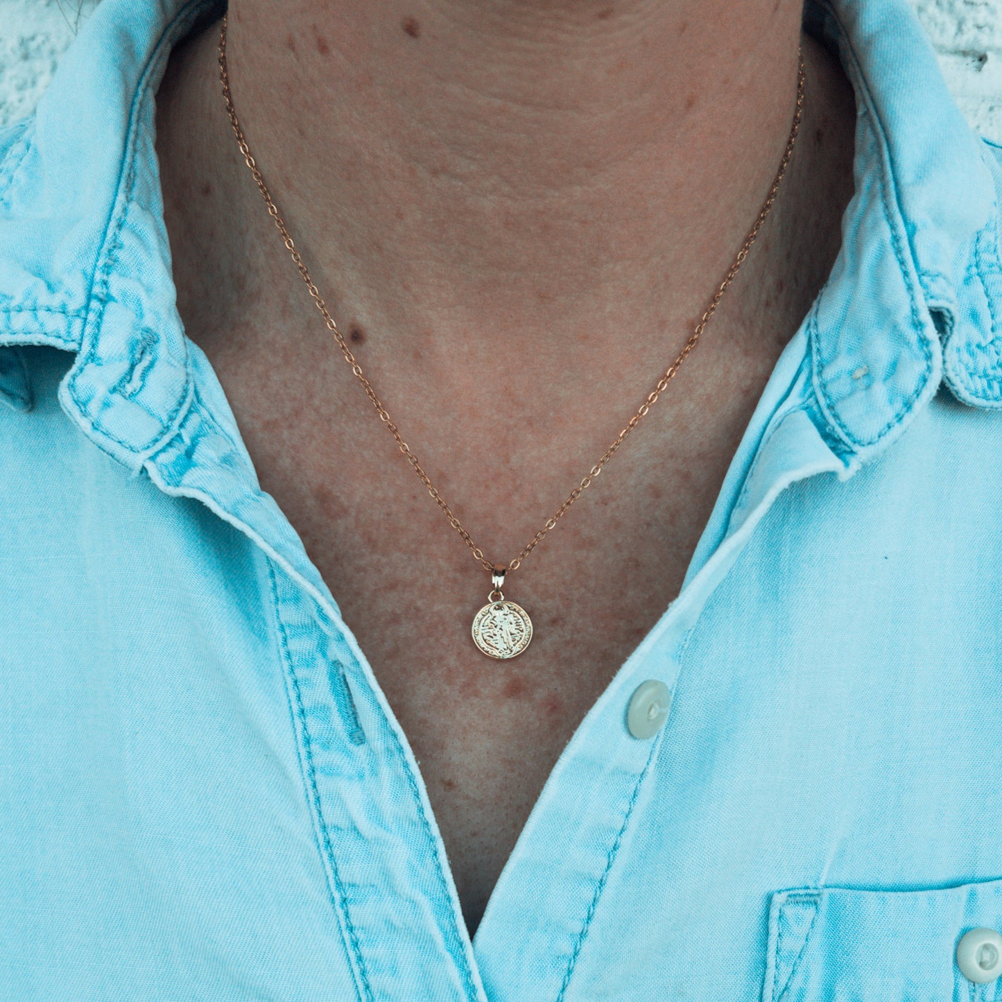 Shield of Faith {Small} Necklace