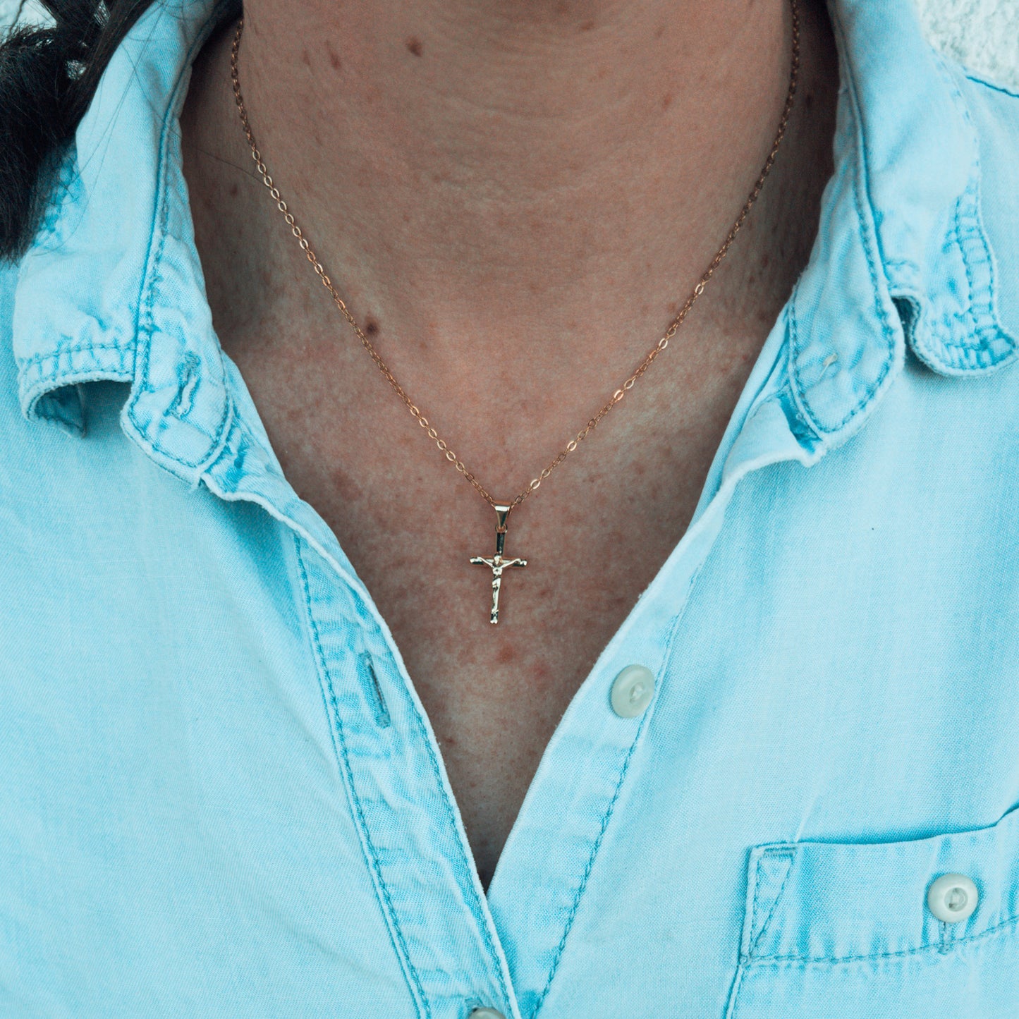 Redeemed Necklace, Gold