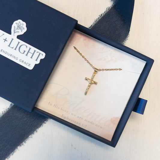 Redeemed Necklace, Gold