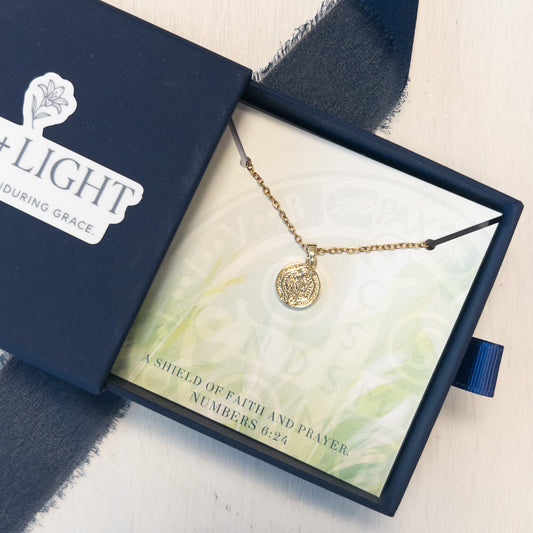 Shield of Faith {Small} Necklace